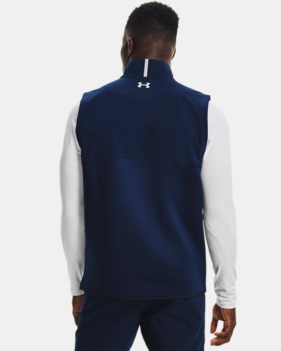 Under Armour Storm Daytona Golf Vest - Black/Blue Under Armour Storm Daytona Golf Vest - Black/Blue